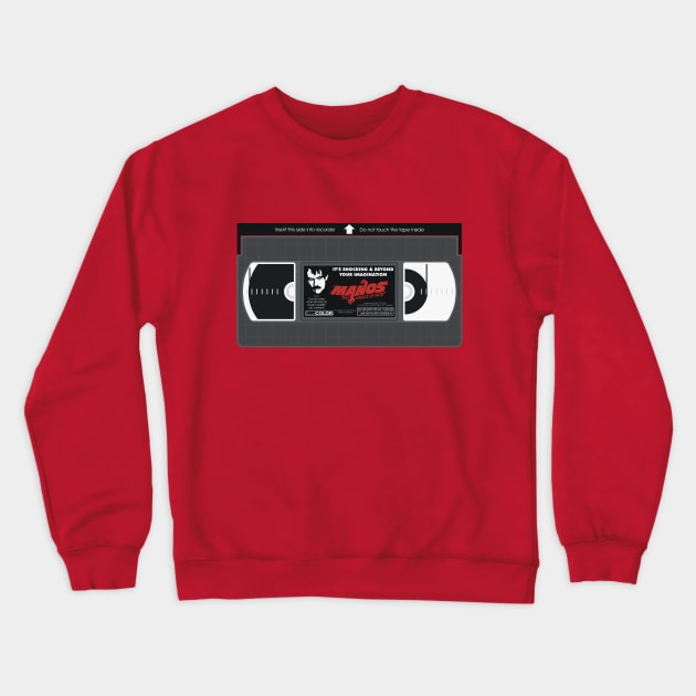 Manos The Hands of Fate VHS Crewneck Sweatshirt by Movie Vigilante